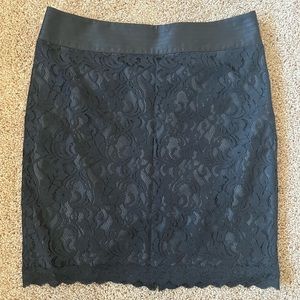 The Limited lace pencil skirt